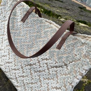 Bolso de terciopelo brocado